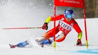 Marco ODERMATT - Winner - Giant Slalom Run 1 - Aspen USA - 2024