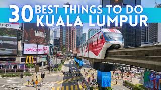 Best Things To Do in Kuala Lumpur Malaysia 2024 4K