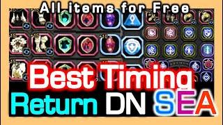 Best Timing Return DN SEA  until 8th October All items for Free DA Box-Free Part DragonNest