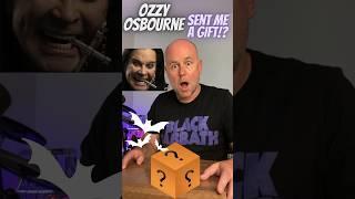 OZZY OSBOURNE SENT ME A GIFT Unboxing vid on the way