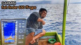 TES FISH FINDER 650 FF+GPSIKAN BESAR BERTURUT TURUT NYAMBAR DI KARANG BARU