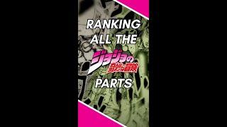 Ranking all the JoJos parts
