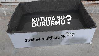 STROLINE MULTI BAU 2K İNCELEMESİ.  Çimento esaslı çift bileşenli su yalıtımı .  kutuda su yalıtımı