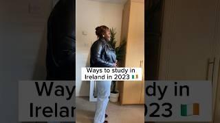 HOW TO STUDY IN IRELAND 20232024 #ireland