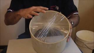 Homemade packing tape drum - Childs Play Music