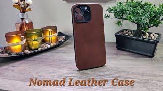 Nomad Horween Leather Case for the iPhone 15 Pro Max