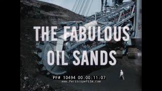 ATHABASCA TAR SANDS  OIL SANDS  1967 BECHTEL CORP. PROMO FILM   ALBERTA CANADA 10494