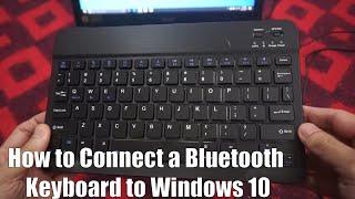 How to Connect Bluetooth Keyboard to Acer Laptop  Connect a Bluetooth Keyboard to Windows 10 2022