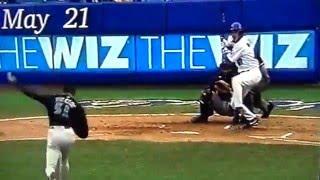 Super Joe McEwing Owns Randy Johnson Big Unit Vs New York Mets