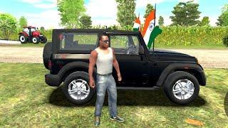 black Thar stunt driver  impossible thar stunt driving simulator  real thar driving  gadi wala 