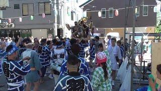 羽田神社夏季例大祭_7の2・羽田睦五十周年記念お神輿お披露目 20230729 羽田まつり