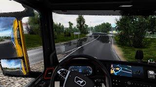  Paris -   Calais  ETS2 1.47  Ultra Realistic Graphics  Maxed-Out Settings  4K Gameplay