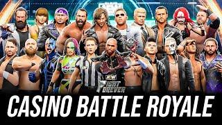 AEW Fight Forever Casino Battle Royale Full Match