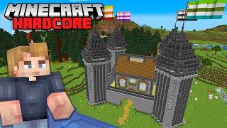 I Built A MEGA WOOL FARM in a Castle in Hardcore Minecraft 1.19 #15