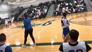 Emmanuel Thomas Playing The Basketball Game With Basketball Team At Allen Park High School Part 5