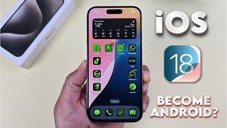 iOS 18 Every NEW Feature - Customize Everything