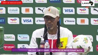 2023 AFCON  PRE-MATCH PRESS CONFERENCE - Coach Rigobert SONG BAHANAG - Sunday 14th January 2024