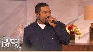 Ice Cube and Queen Latifah Break Into an Impromptu Rap on The Queen Latifah Show