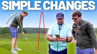 Golfer find HUGE GAINS after THESE simple changes On Course Lesson