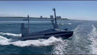 MARLİN silahlı insansız deniz aracından KUZGUN seyir füzesi atışı