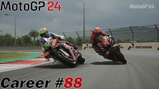 MotoGP 24  Career Pt 88 A Tense Battle With Morbidelli