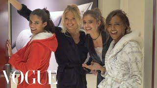 Victoria’s Secret Angels Sleepover Taylor Hill Jasmine Tookes and More Prep for the 2016 Show