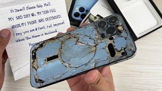 How i Restore Destroyed iPhone 13 Pro Max Cracked Phone Restoration