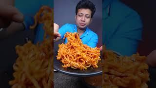 Trying Top 3 Spicy Foods at a Time #ytshorts #shorts