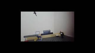 Batman vs Sniperman Epic Battle  #legostopmotion #lego