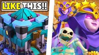 TOP 3  Th13 Super Witch Attack Strategy 2024  RIP bases  Top Siege & Equipment