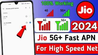 Best Apn For Jio 4g High Speed Gaming 2024  Jio Access Point For High Speed  Jio 4g Apn Settings