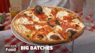 How New York’s Best Pizzeria Makes 140000 Pizzas In Its Coal-Fired Oven Every Year  Big Batches