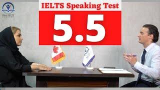 IELTS Speaking Test band score of 5.5 with feedback 2022