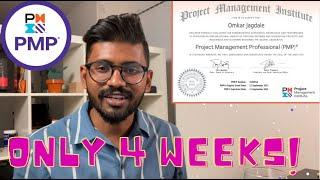 How I passed my PMP Exam in just four weeks