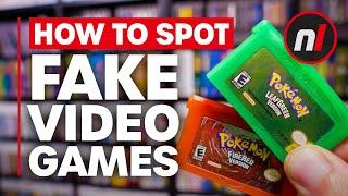 How to Spot Fake Nintendo Games & More