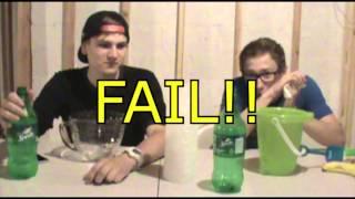 Sprite and Banana Fail and The Balloon Through Nose Challenge