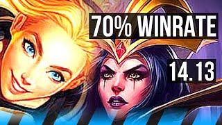 LUX vs LEBLANC MID  70% winrate 928 Dominating  VN Master  14.13