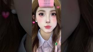 Cutest innocent bunny makeup #makeup #makeuptutorial #douyin #douyinmakeup #cute