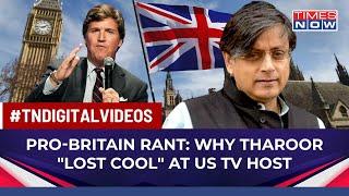 When Tharoor Scolded An American TV Host Over Pro-Britain Rant Against India  English News