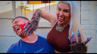 Attacked By A Transforming She-Wolf In Real Life Short Movie