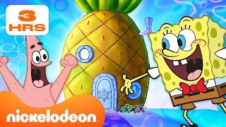 Spongebob  3+ JAM di Dalam Rumah-Rumah Bikini Bottom   Nickelodeon Bahasa