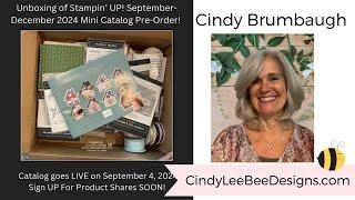 Unboxing of Stampin UP September-December 2024 Mini Catalog Pre-Order