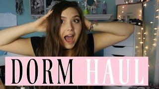 College Dorm Haul 2016 Hopexproductions