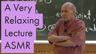 Unintentional ASMR  Marvin Minsky gives a super relaxing lecture on Mathematics for MIT