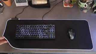 Lets Review - Cheapo Amazon RGB Mouse mat