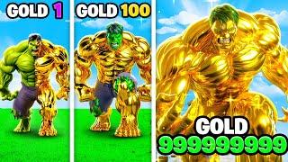 Upgrading Hulk To GOLD HULK In GTA 5