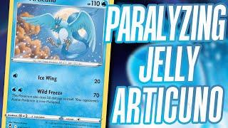  ARTICUNO INFINITE PARALYSIS deck featuring EMERGENCY JELLY Pokemon TCG Online