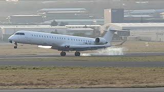 Newly re-registered EI-GEH SAS service operates by Cityjet arriving ABZ 23322