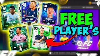 How To Get PLAYERS For FREE in FC Mobile Fast Glitch