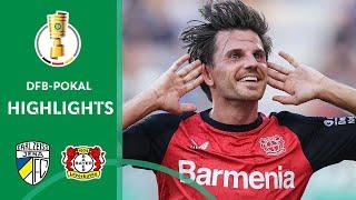 Hofmann rettet MEISTER-Leverkusen  Jena - Bayer 04 Leverkusen 01  Highlights  DFB-Pokal 202425